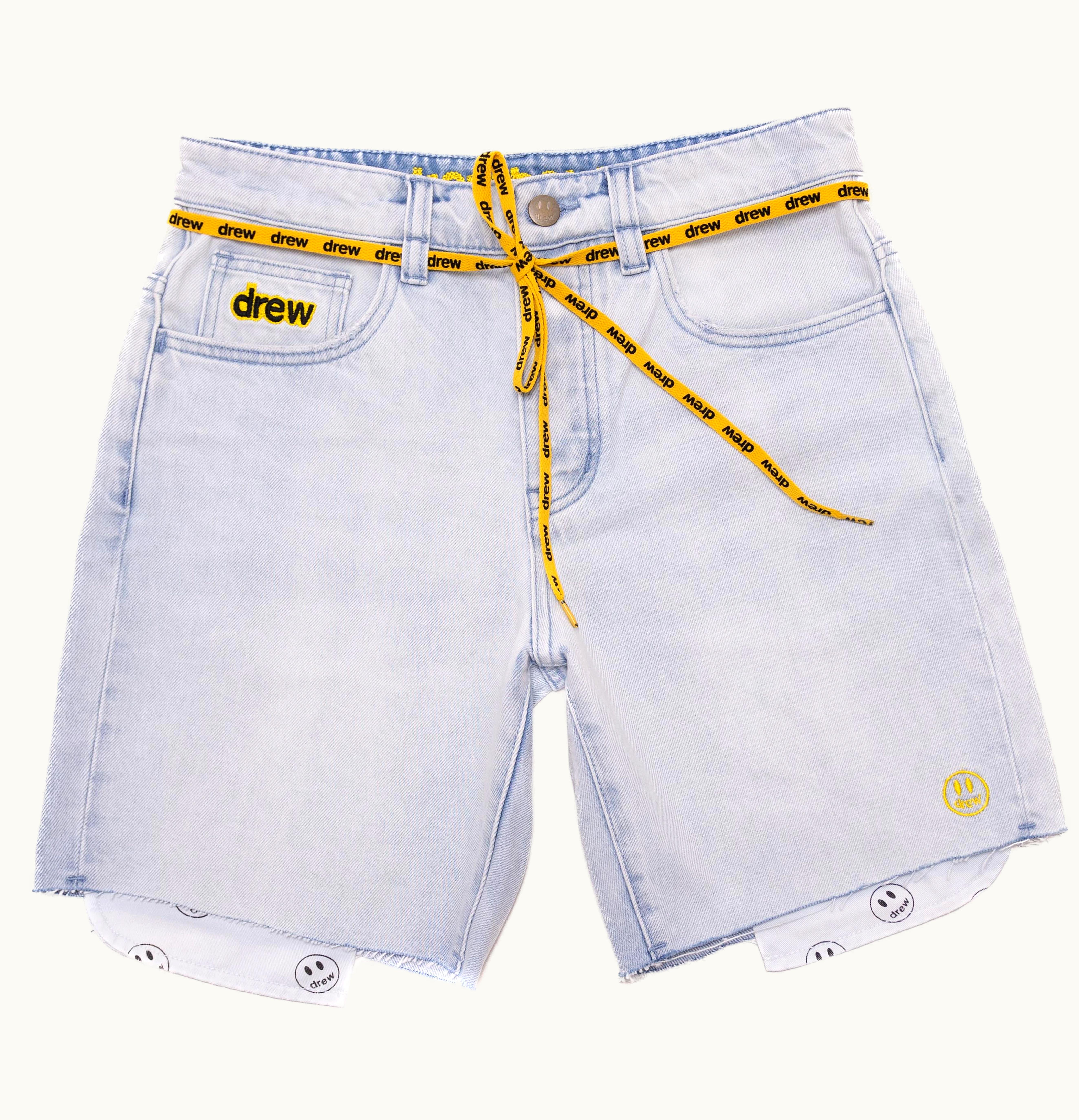 drew house drew house cut off shorts vintage indigo