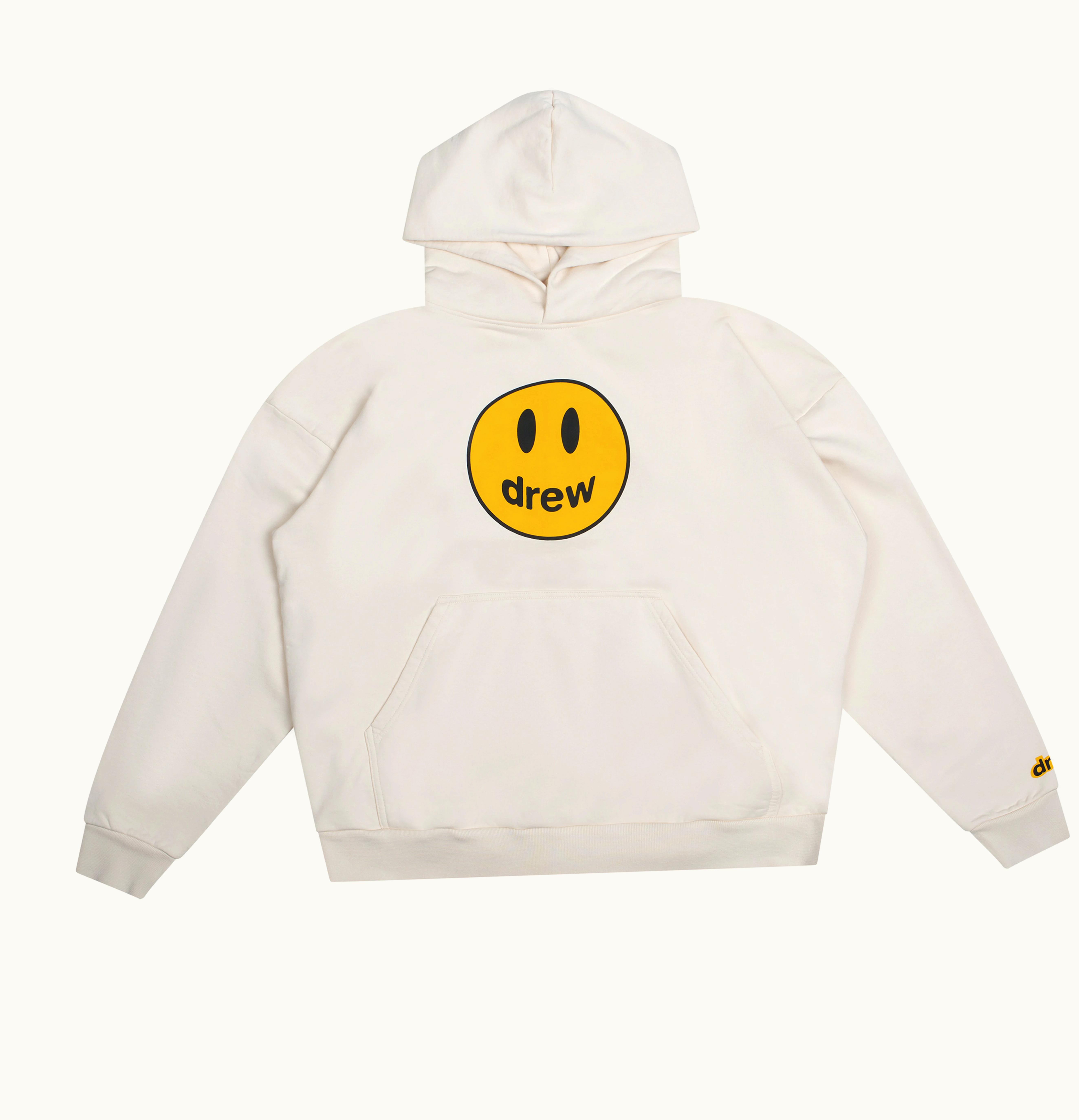 drew house drew house mascot oversized oversized hoodie cream