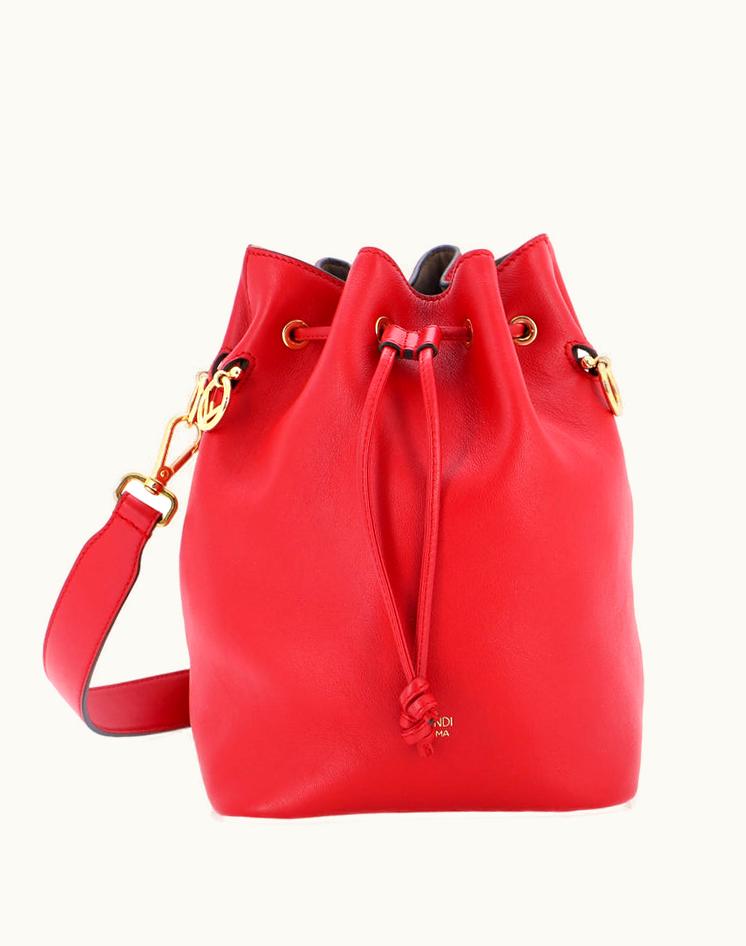 Fendi Fendi Mon Tresor Bucket Bag Leather Small