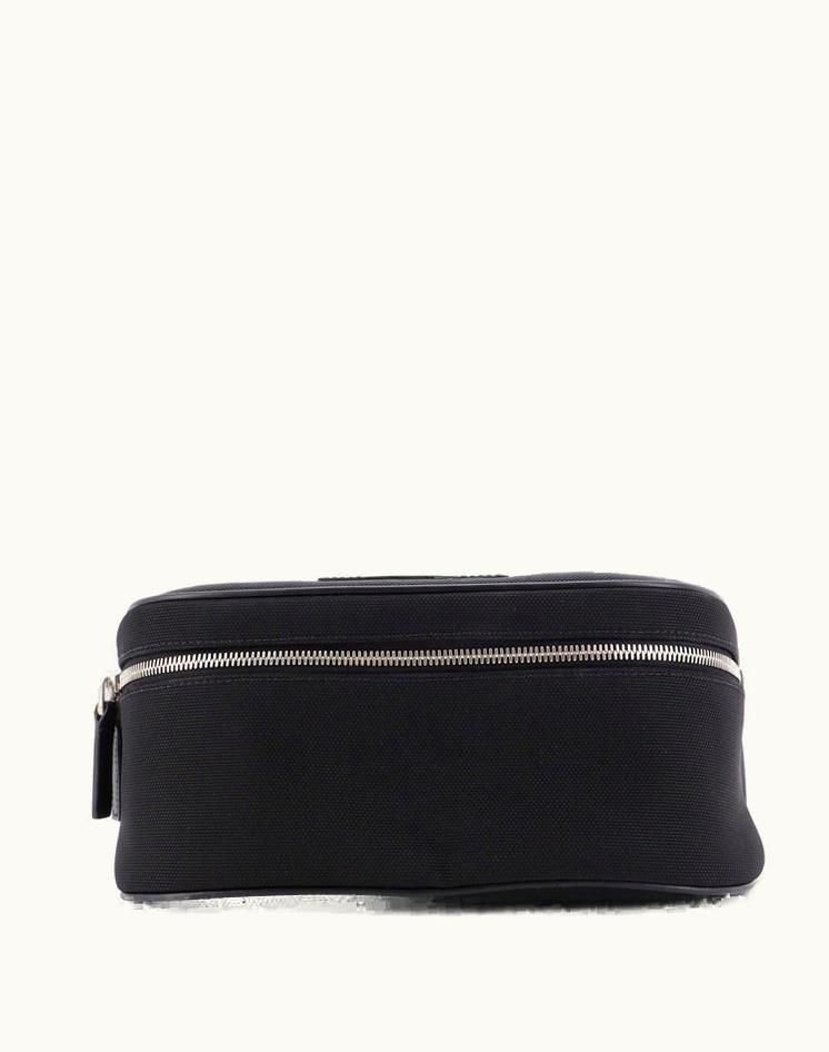 Gucci Gucci Web Belt Bag (Outlet) Techno Canvas Medium Black Silver