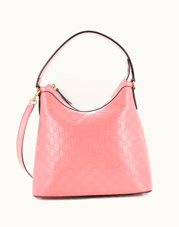 Gucci Gucci Linea A Hobo Guccissima Leather