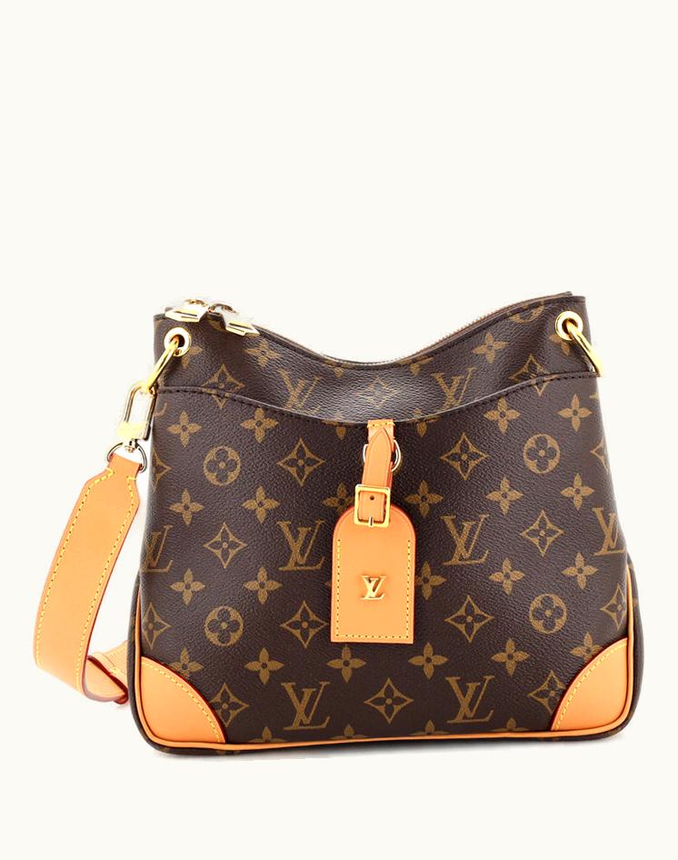 Louis Vuitton Louis Vuitton Odeon NM Handbag Monogram Canvas PM Brown