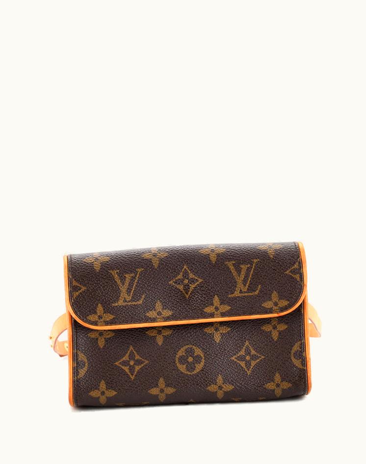 Louis Vuitton Louis Vuitton Florentine Waist Bag Monogram Canvas Coated Brown