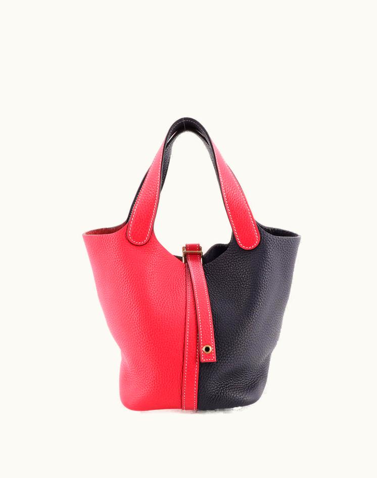 Hermès Hermès Casaque Picotin Lock Bag Clemence PM