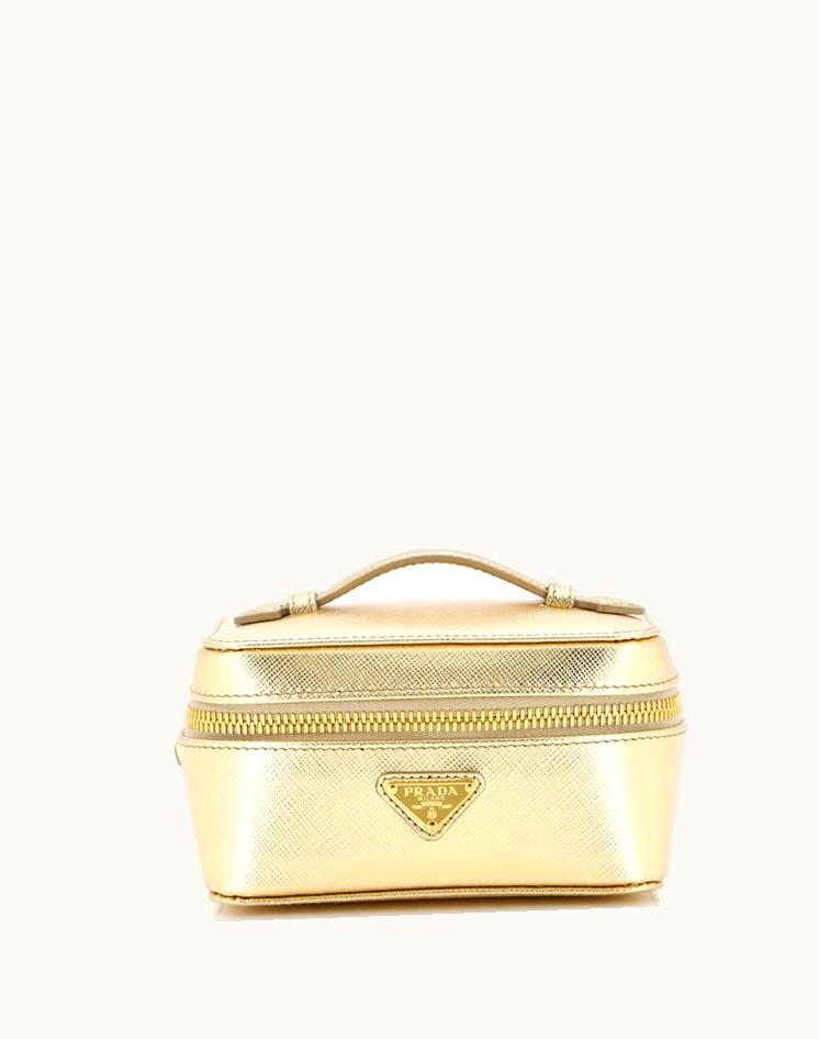Prada Prada Jewelry Case Saffiano Leather Mini