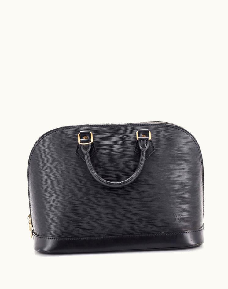 Louis Vuitton Louis Vuitton Vintage Alma Handbag Epi Leather PM in Black