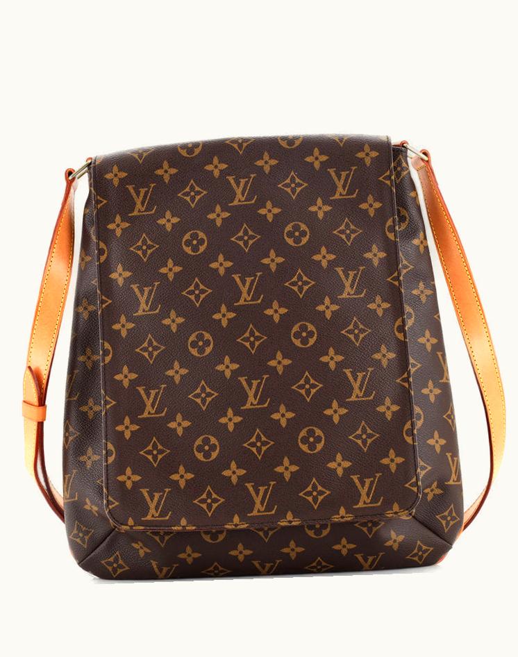 Louis Vuitton Louis Vuitton Musette Salsa Handbag Monogram Canvas GM Brown