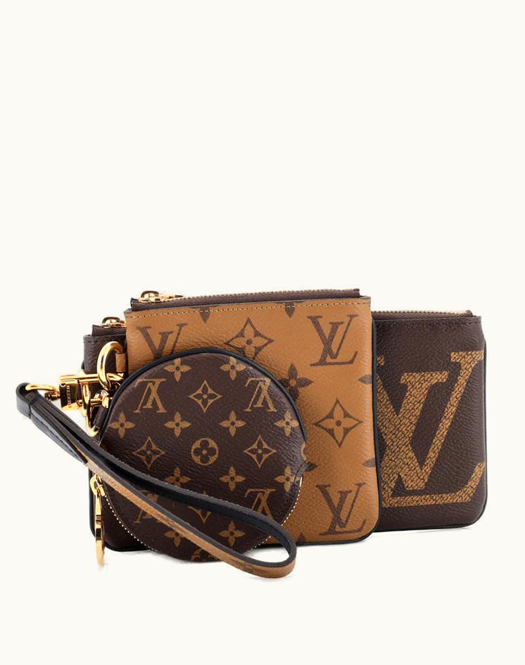 Louis Vuitton Louis Vuitton Trio Pouch Set Reverse Monogram Giant
