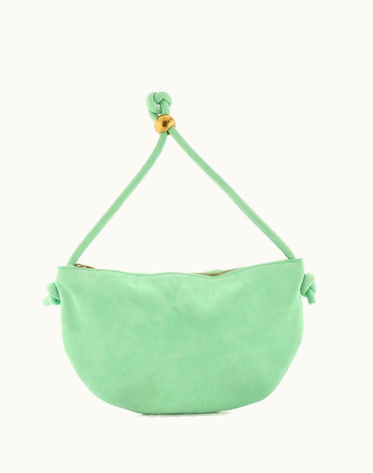 Bottega Veneta Bottega Veneta Half Moon Pouch Suede Small