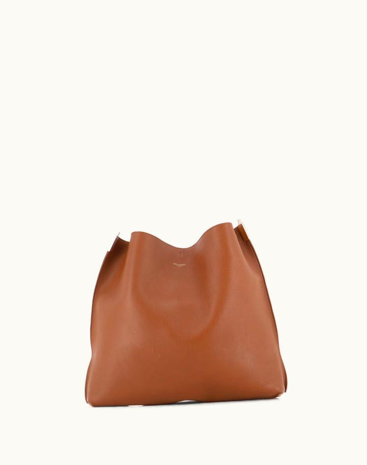 Saint Laurent Saint Laurent Suzanne Hobo Leather Medium