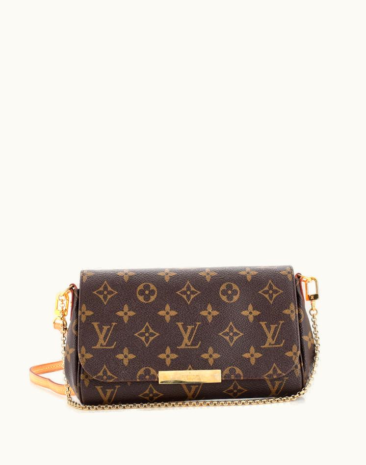 Louis Vuitton Louis Vuitton Favorite Handbag Monogram Canvas PM Brown/Gold