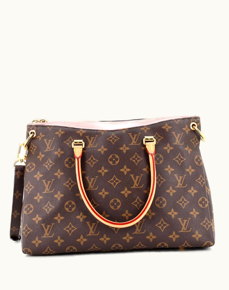 Louis Vuitton Louis Vuitton Pallas Tote Monogram Canvas Brown-Pink