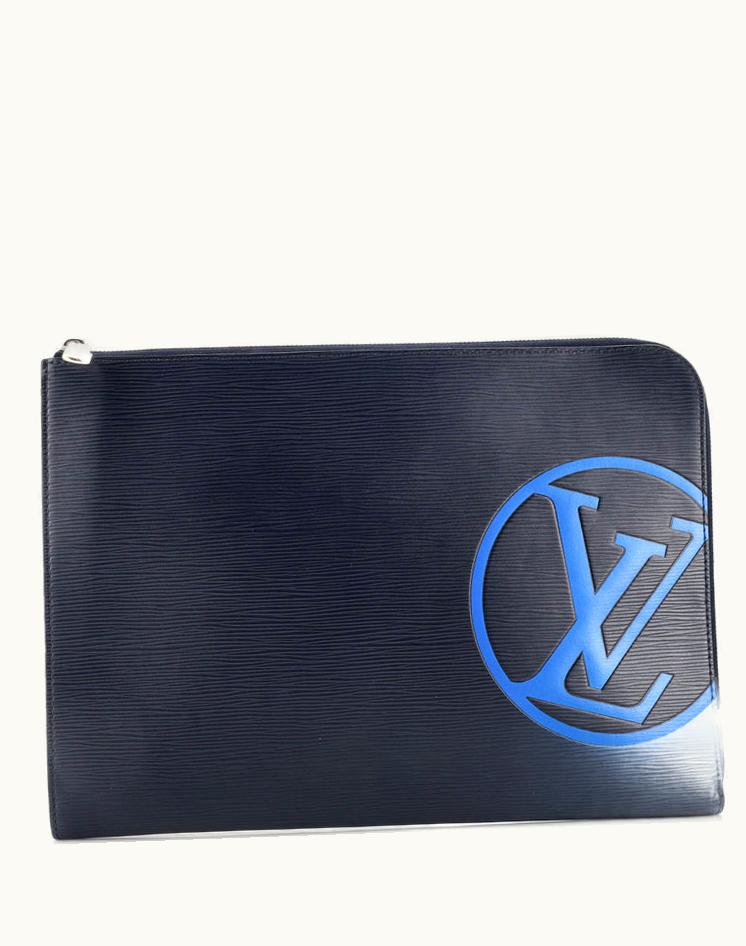 Louis Vuitton Louis Vuitton Pochette Jour Initials Epi Leather GM