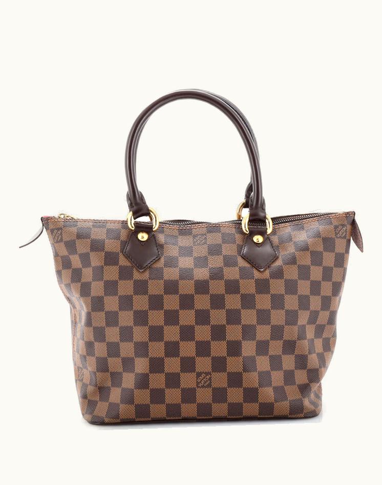 Louis Vuitton Louis Vuitton Saleya Handbag Damier PM Brown Coated Canvas