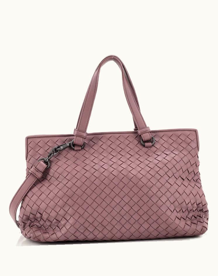 Bottega Veneta Bottega Veneta Double Zip Messenger Bag Intrecciato Nappa Medium
