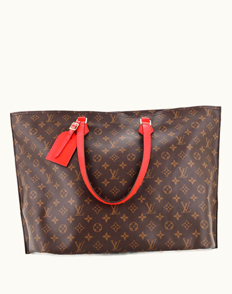 Louis Vuitton Louis Vuitton All In Handbag Monogram Canvas MM Coated Brown Gold