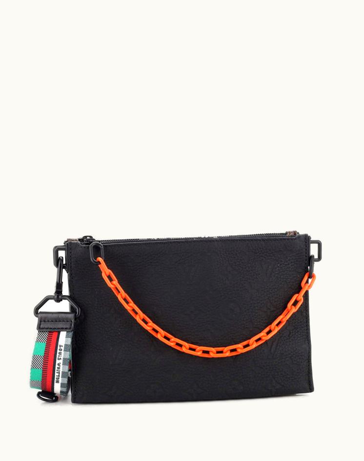 Louis Vuitton Louis Vuitton Trio Pouch Messenger Bag Monogram Canvas And Empreinte Leather