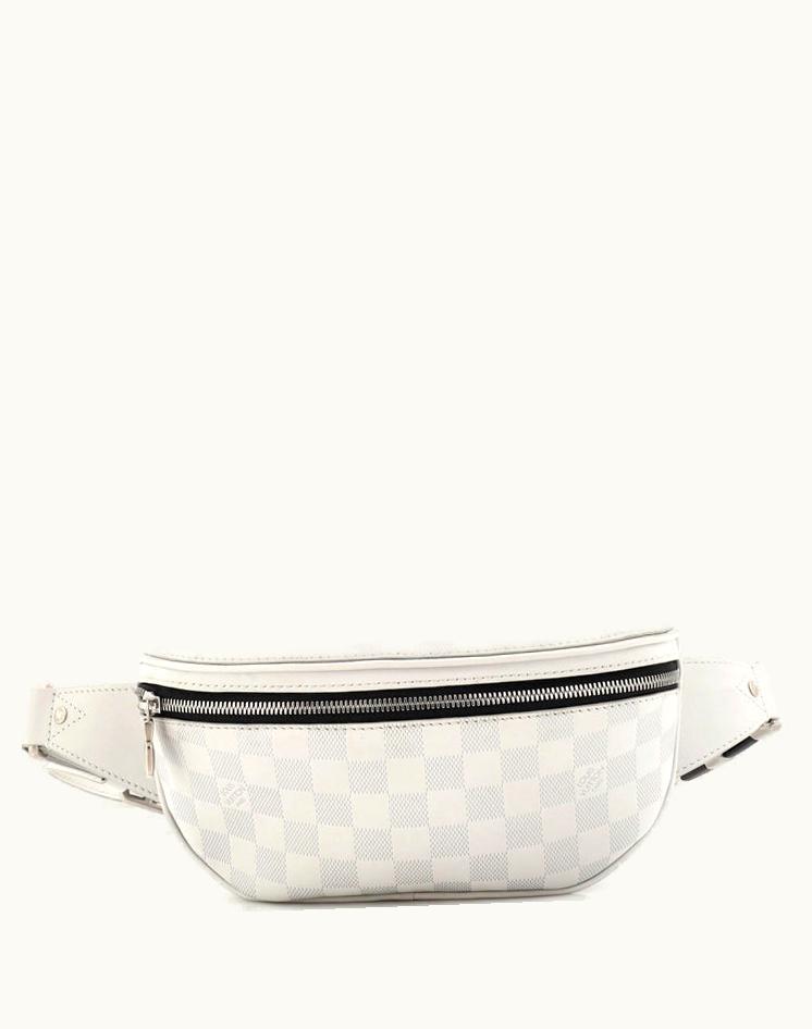 Louis Vuitton Louis Vuitton Campus Bumbag Damier Infini Leather Silver Gray