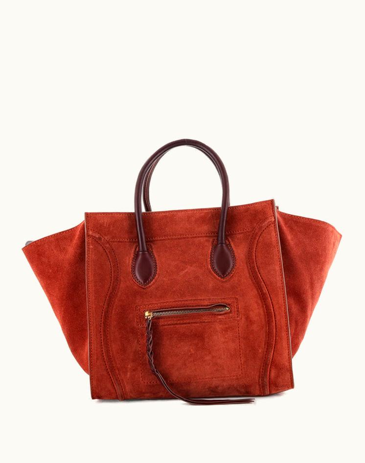 Celine Celine Phantom Bag Suede Medium