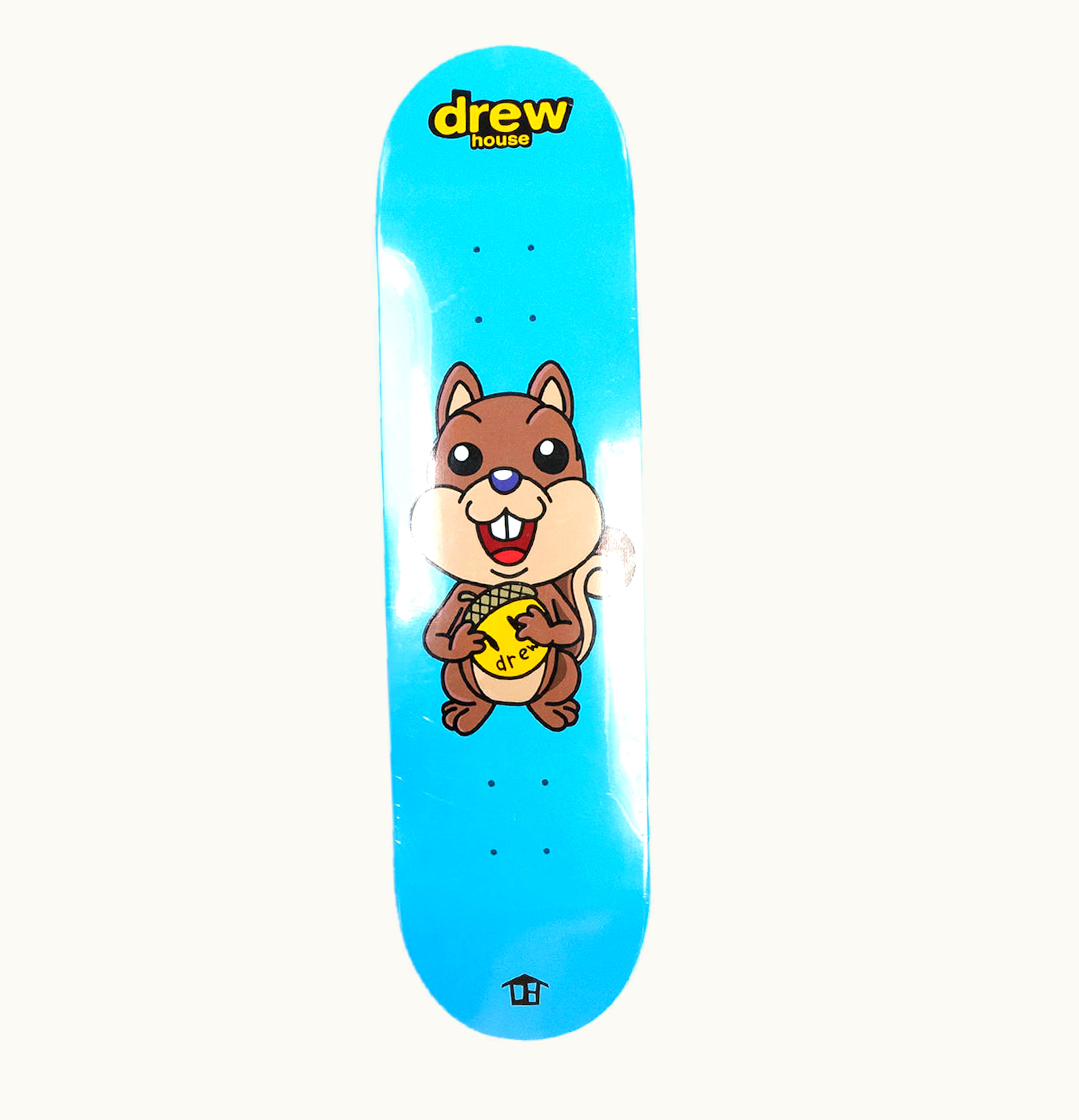 drew house drew house Squirrel Skate Deck Blue