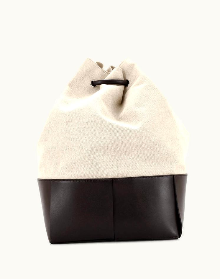 Bottega Veneta Bottega Veneta Arco Sailor Bag Canvas And Leather