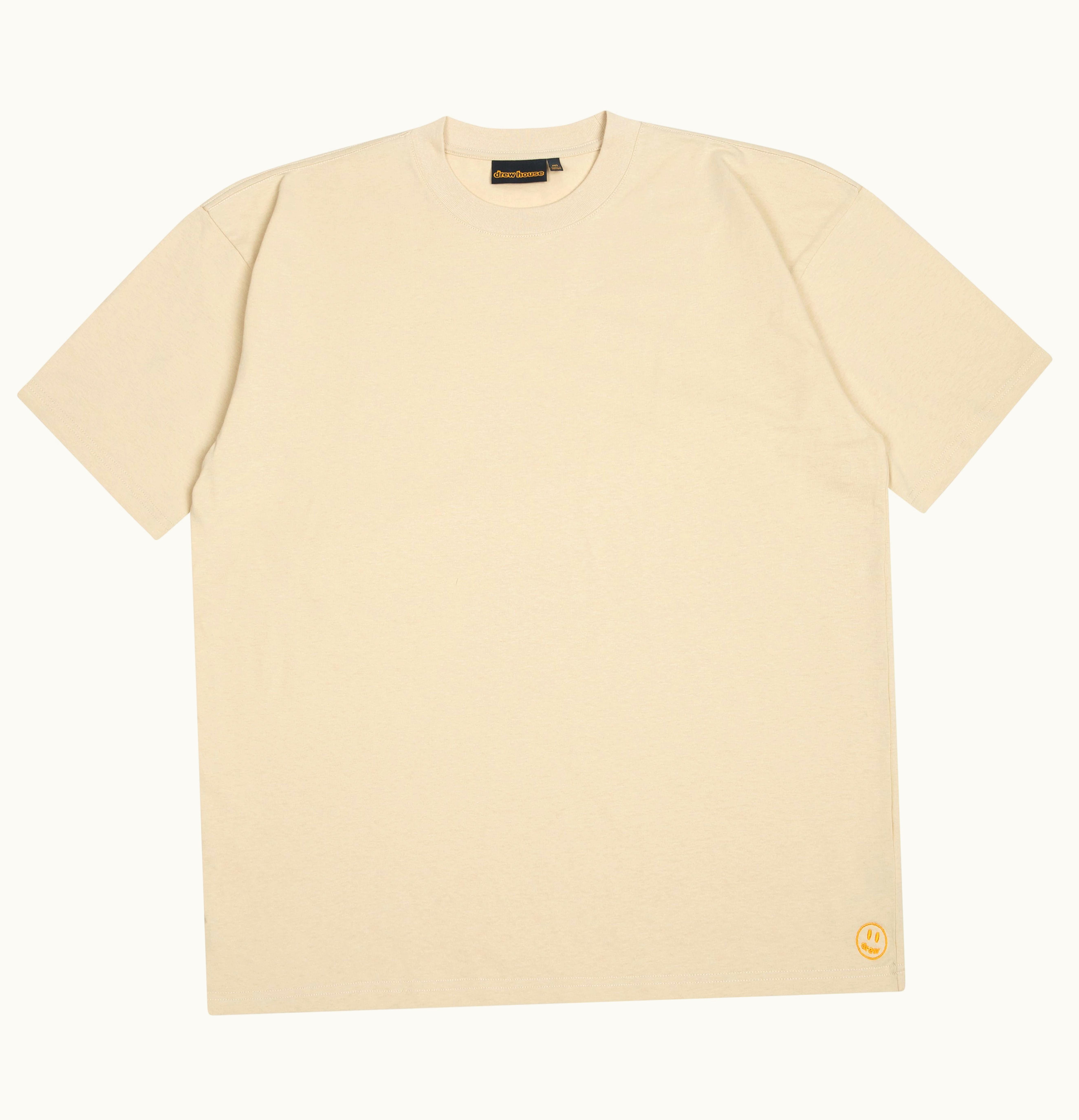 drew house drew house basic ss tee biscotti