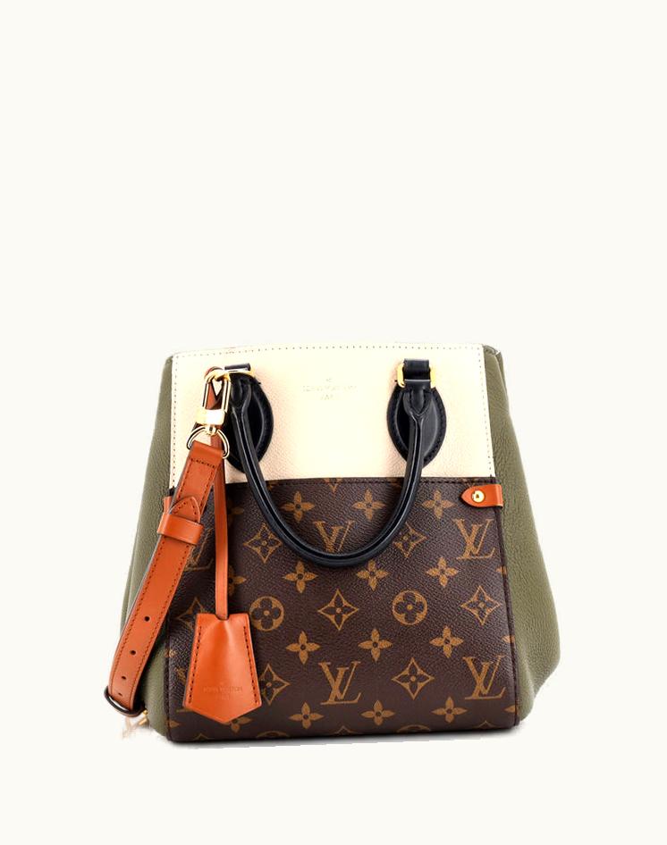 Louis Vuitton Louis Vuitton Fold Tote Monogram Canvas And Leather PM