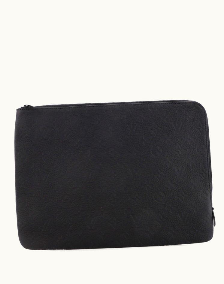 Louis Vuitton Louis Vuitton Etui Voyage Pouch Monogram Taurillon Leather MM