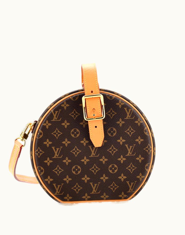 Louis Vuitton Louis Vuitton Petite Boite Chapeau Bag Monogram Canvas Brown