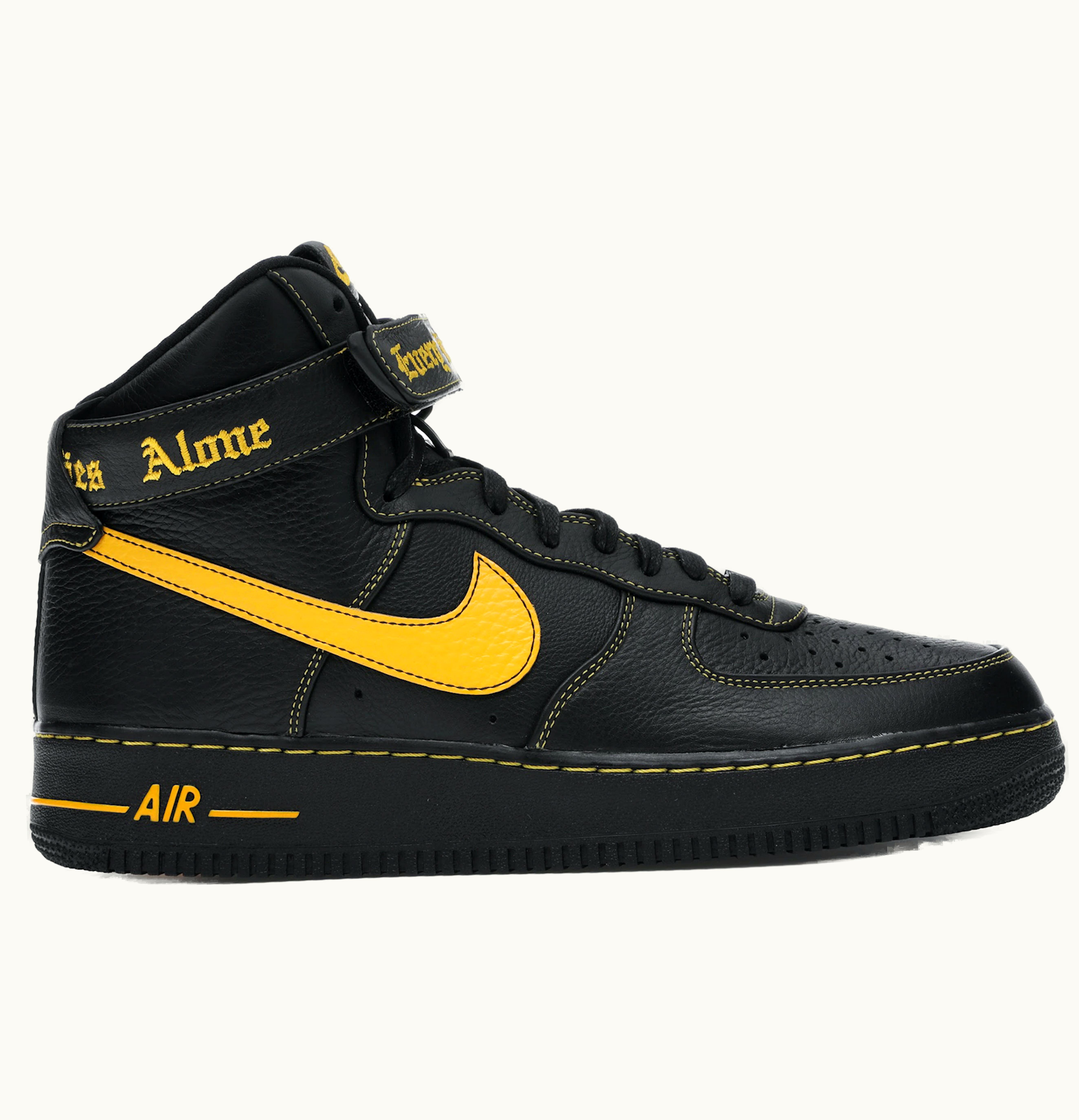 Nike Nike Air Force 1 High Vlone Black University Gold