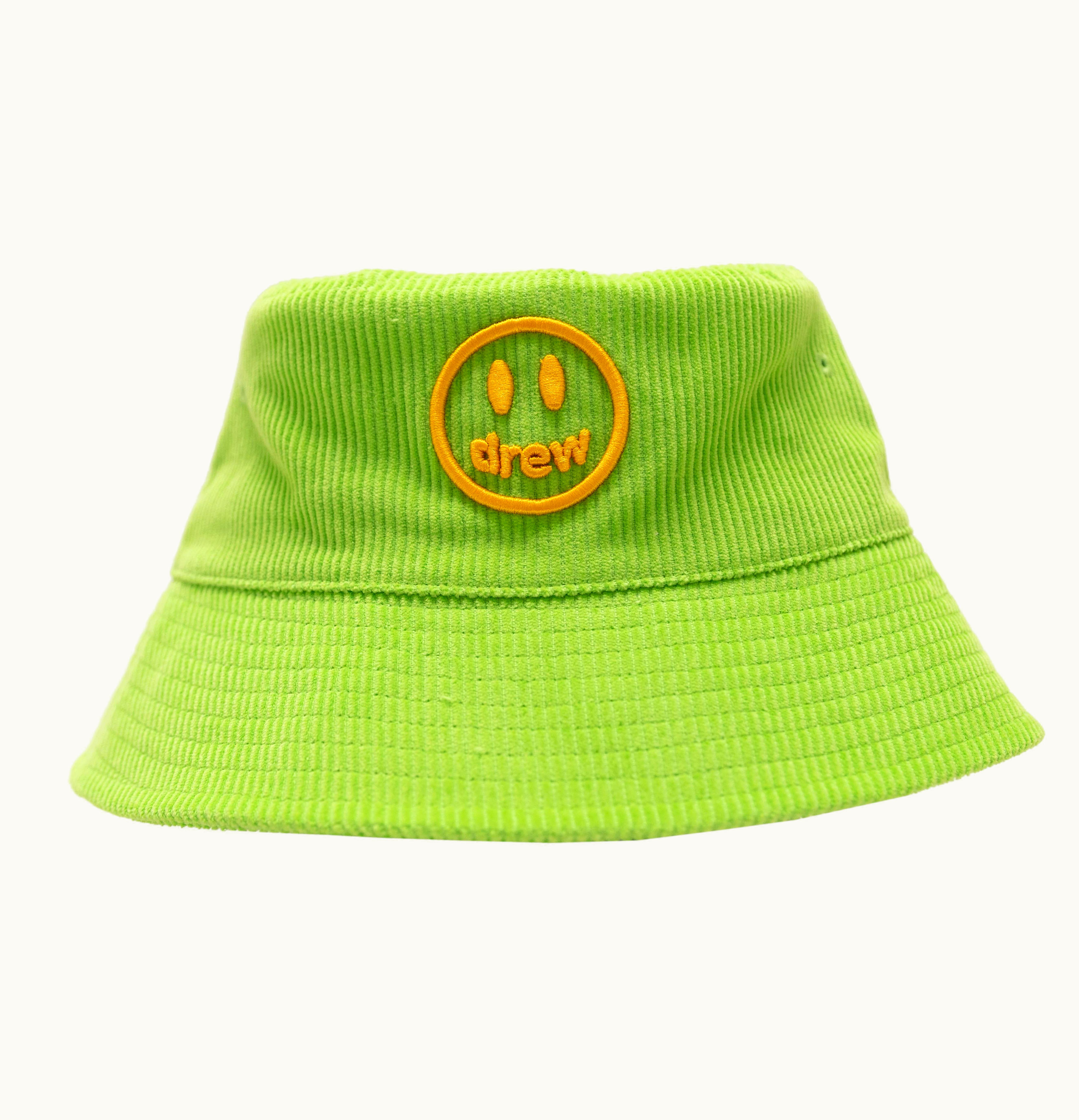 drew house drew house mascot corduroy bucket hat lime