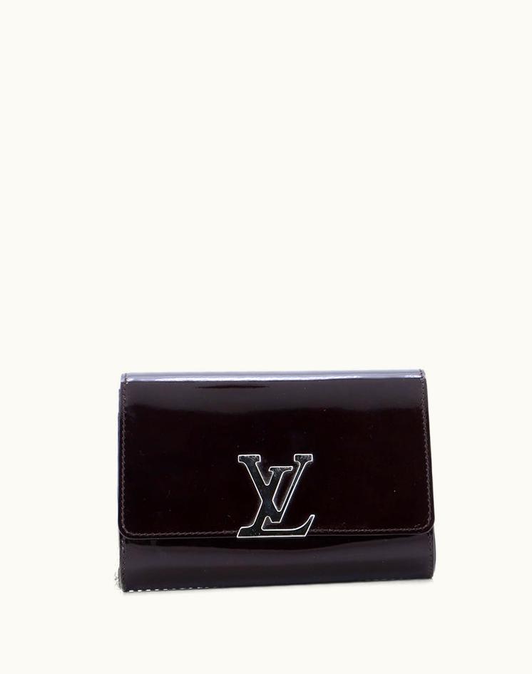 Louis Vuitton Louis Vuitton Chain Louise Clutch Patent PM