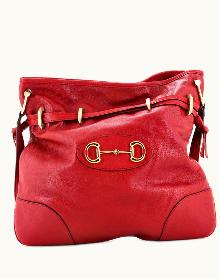Gucci Gucci Horsebit 1955 Messenger Bag Leather Large