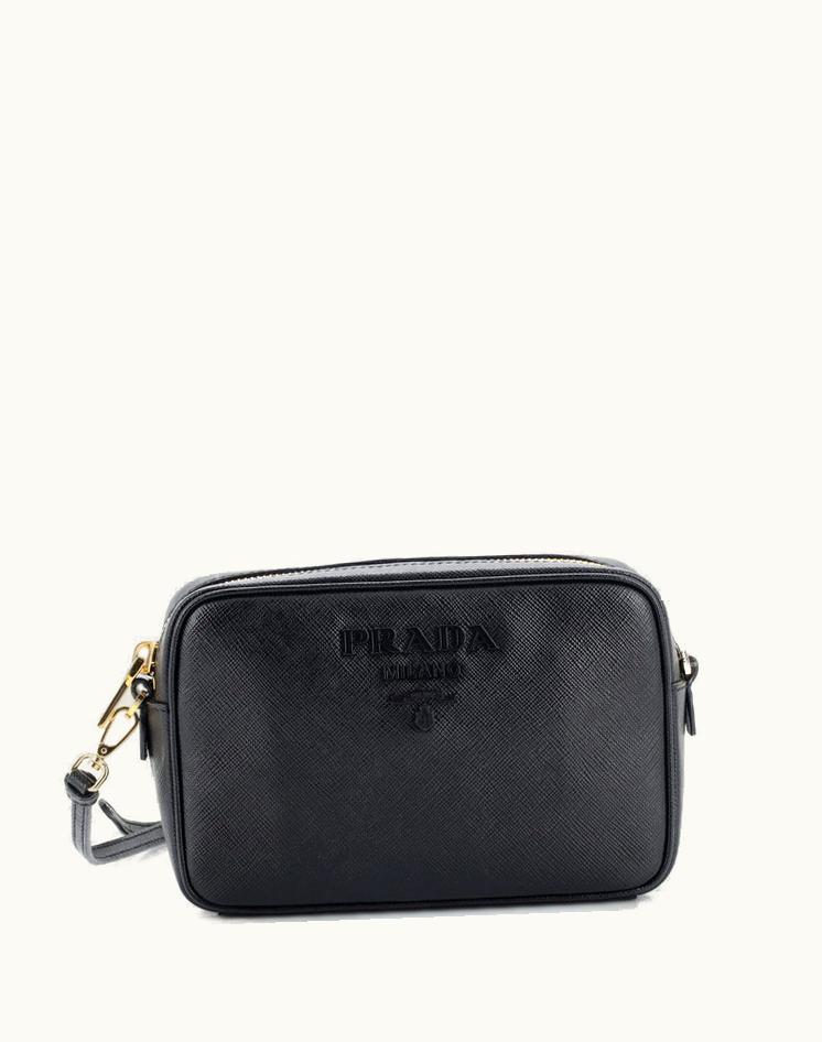 Prada Prada Monochrome Camera Bag Saffiano Leather Small