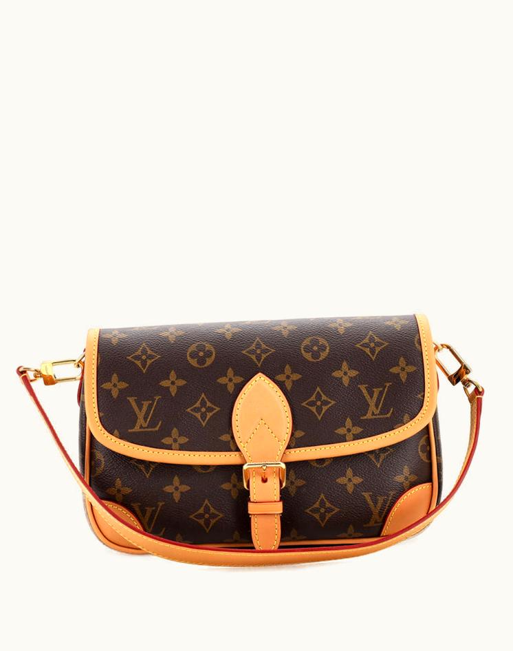 Louis Vuitton Louis Vuitton Diane NM Handbag Monogram Canvas in Brown and Black