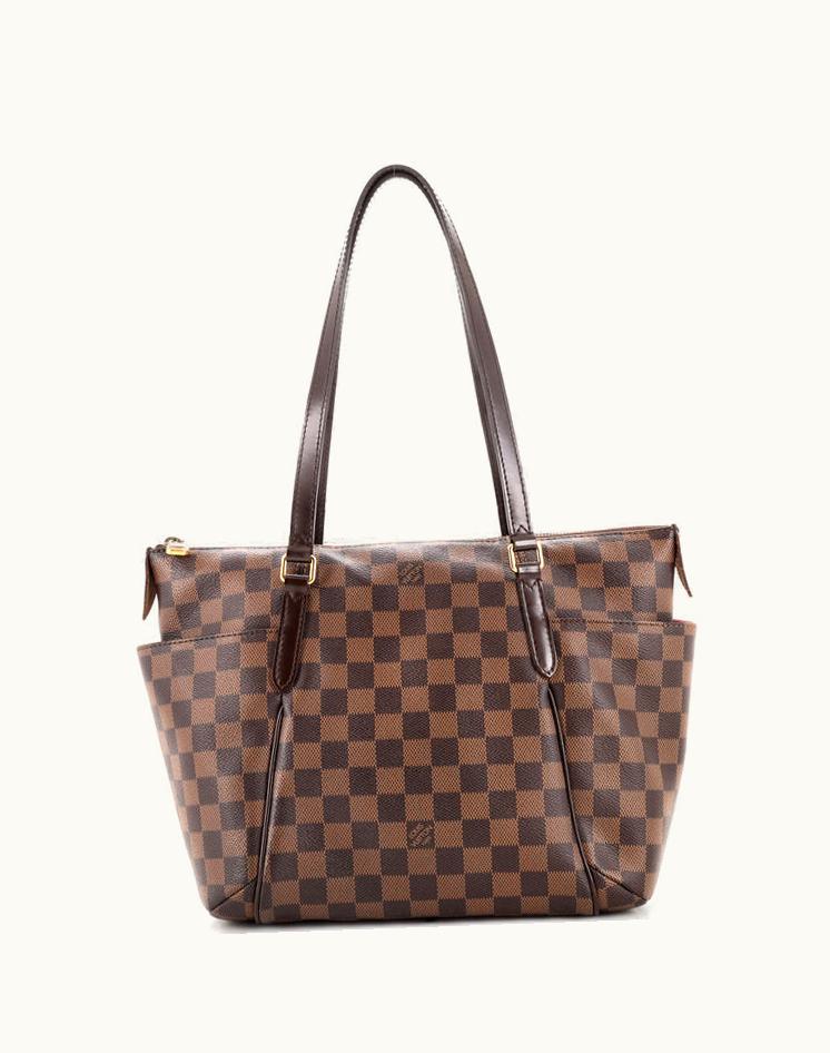 Louis Vuitton Louis Vuitton Totally Handbag Damier PM Coated Canvas Brown