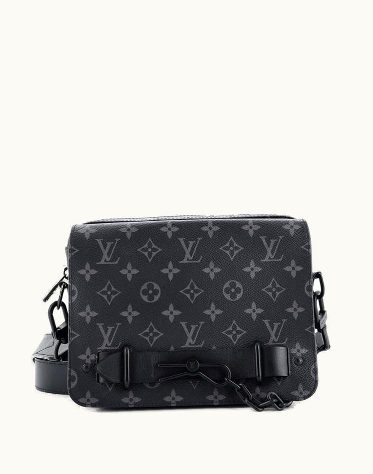Louis Vuitton Louis Vuitton Steamer Messenger Bag Monogram Eclipse Canvas