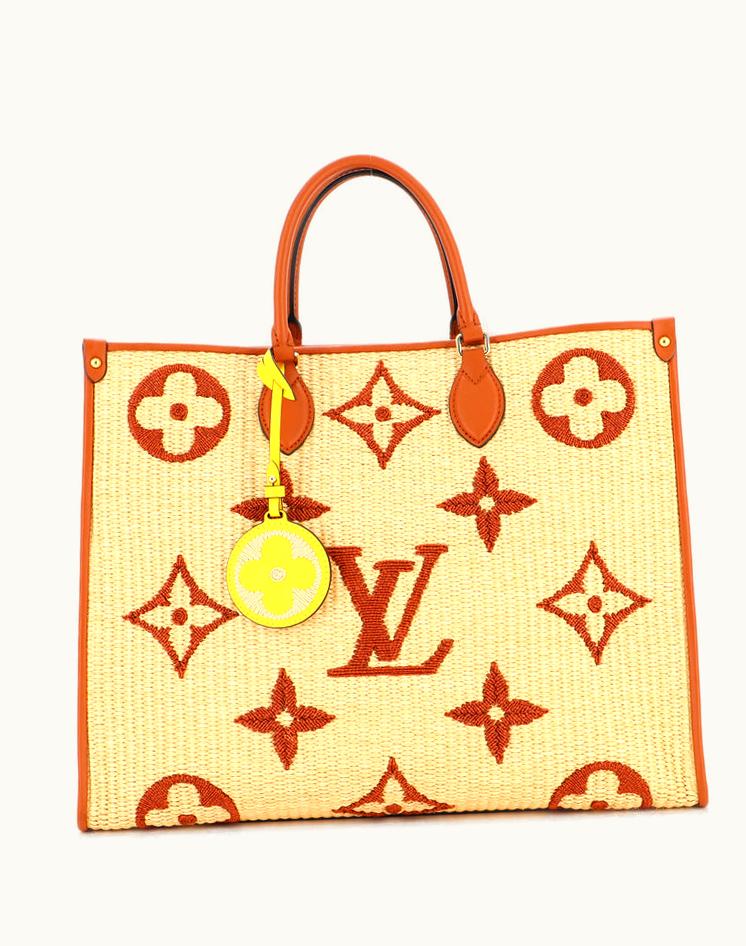 Louis Vuitton Louis Vuitton Onthego Tote Monogram Giant Raffia GM