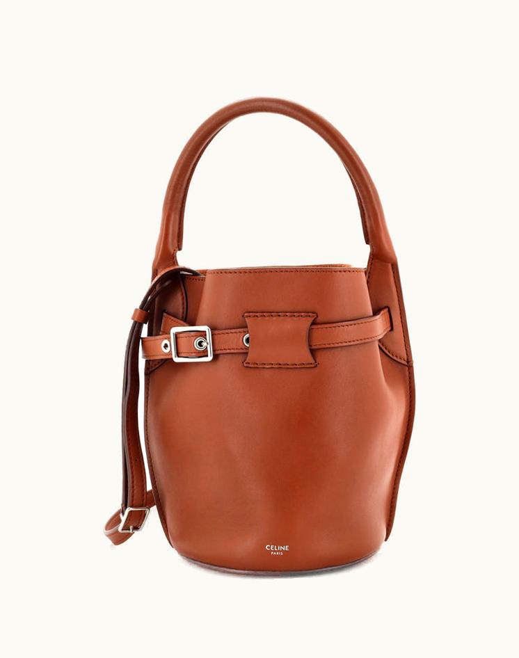 Celine Celine Big Bag Bucket Leather Nano