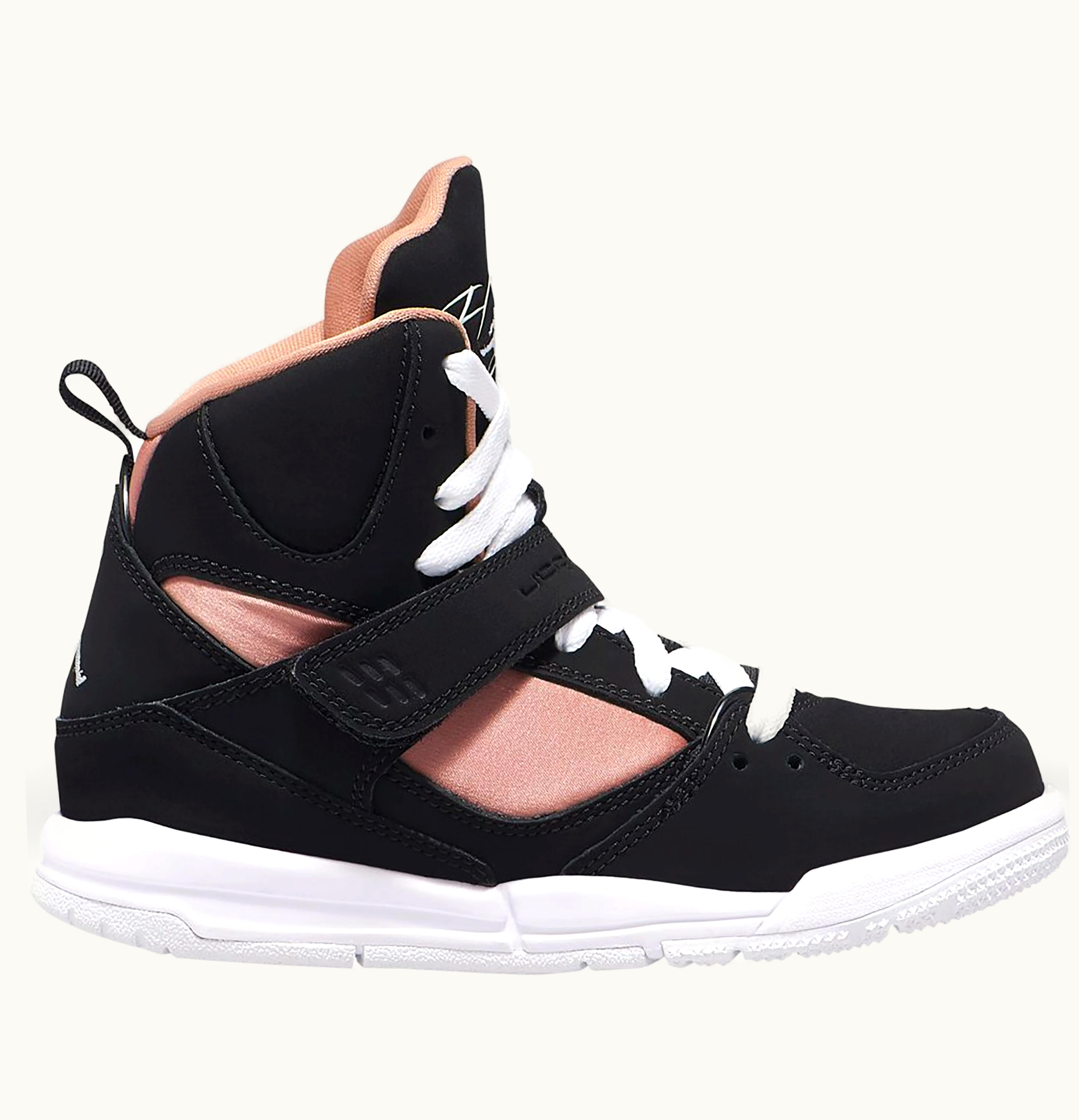 Jordan Air Jordan Flight 45 High Black White Rose Gold PS