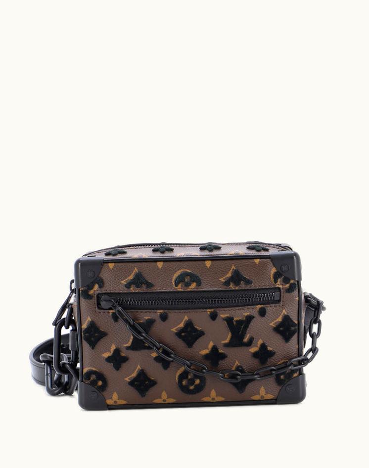 Louis Vuitton Louis Vuitton Soft Trunk Bag Monogram Tuffetage Canvas Mini