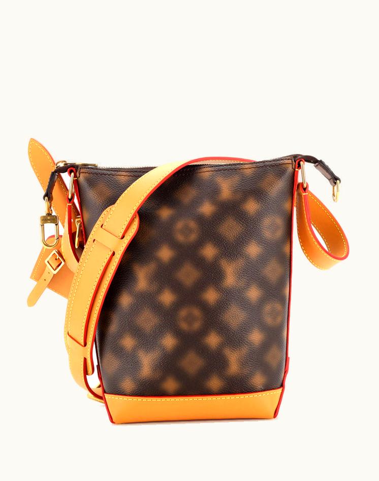 Louis Vuitton Louis Vuitton Cruiser Hobo Limited Edition Blurry Monogram Canvas PM Aged Gold