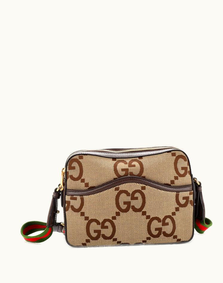 Gucci Gucci Messenger Bag Jumbo GG Canvas