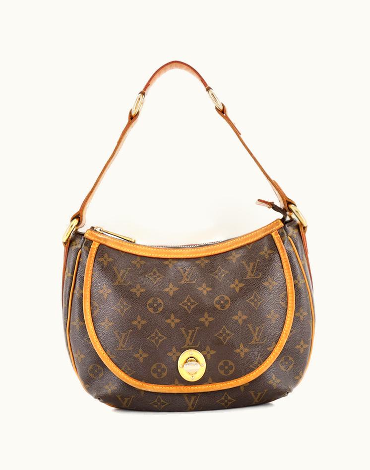Louis Vuitton Louis Vuitton Tulum Handbag Monogram Canvas GM Brown