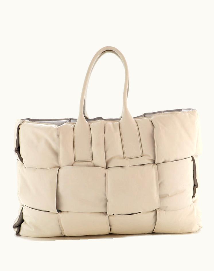 Bottega Veneta Bottega Veneta Squash Tote Padded Maxi Intrecciato Leather