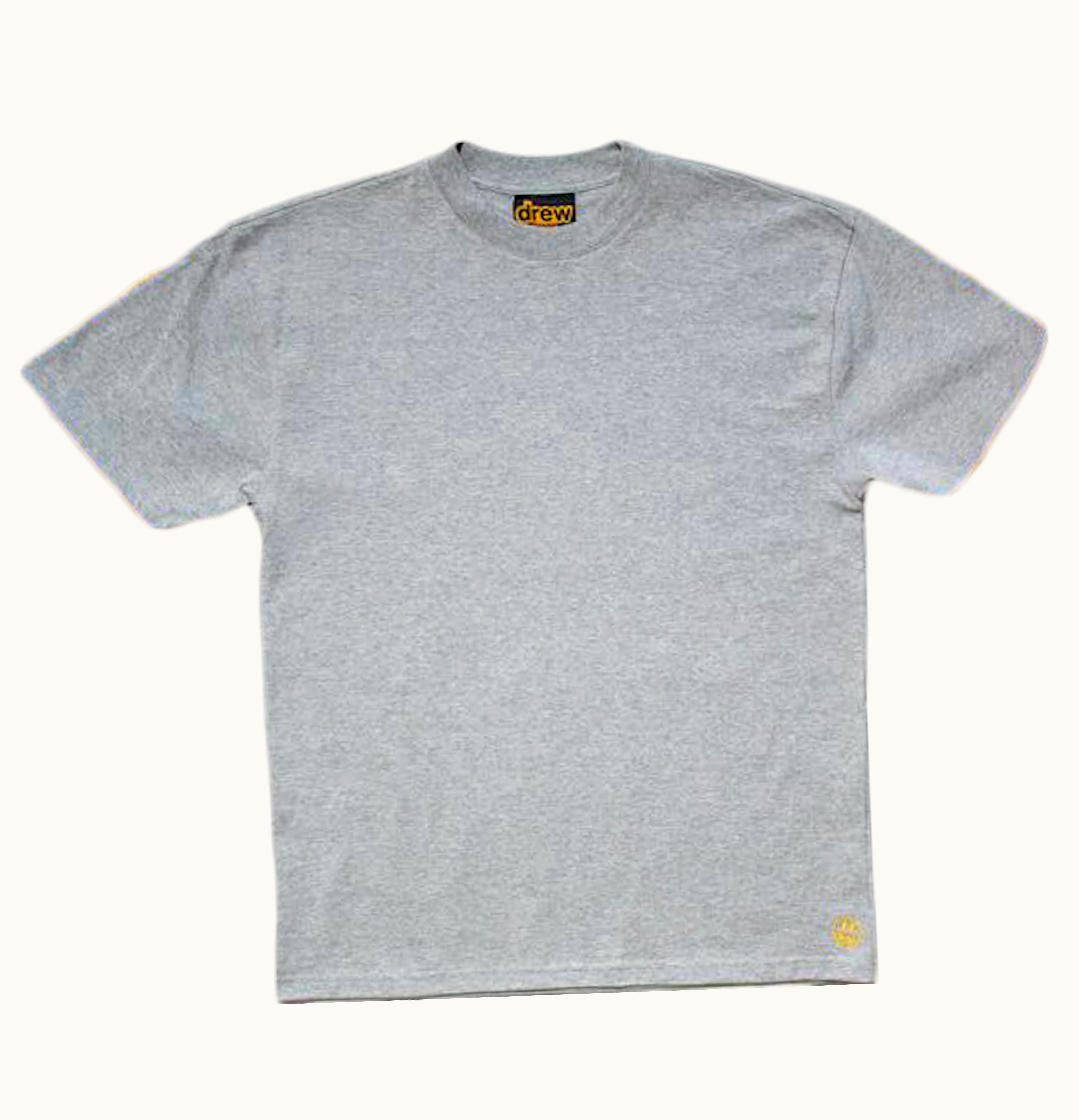 drew house Drew House Basic SS Tee Heather Grey