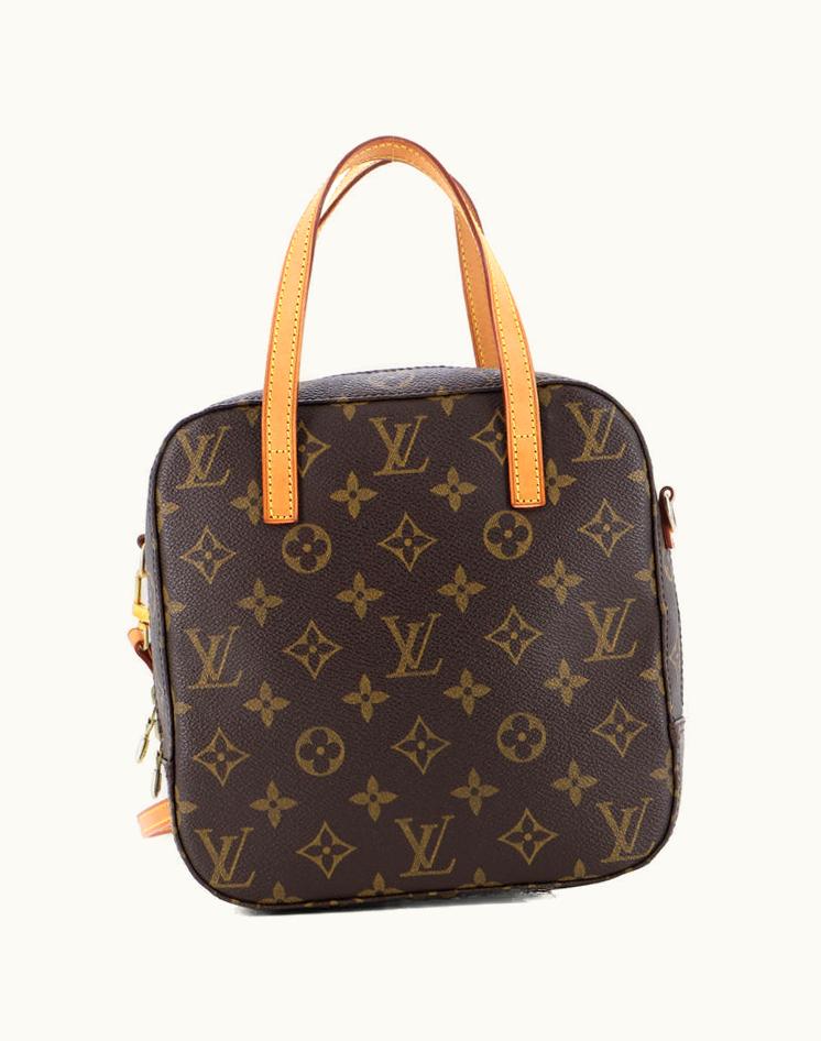 Louis Vuitton Louis Vuitton Spontini Handbag Monogram Canvas