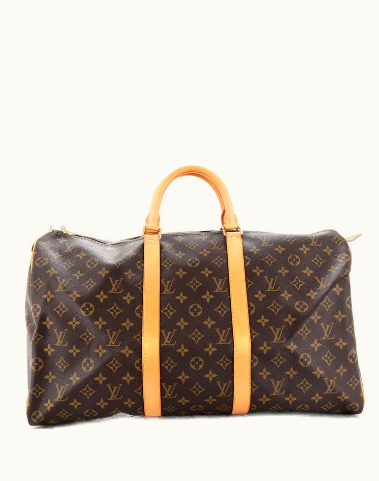 Louis Vuitton Louis Vuitton Keepall 50 Monogram Canvas Brown Luxe Bag