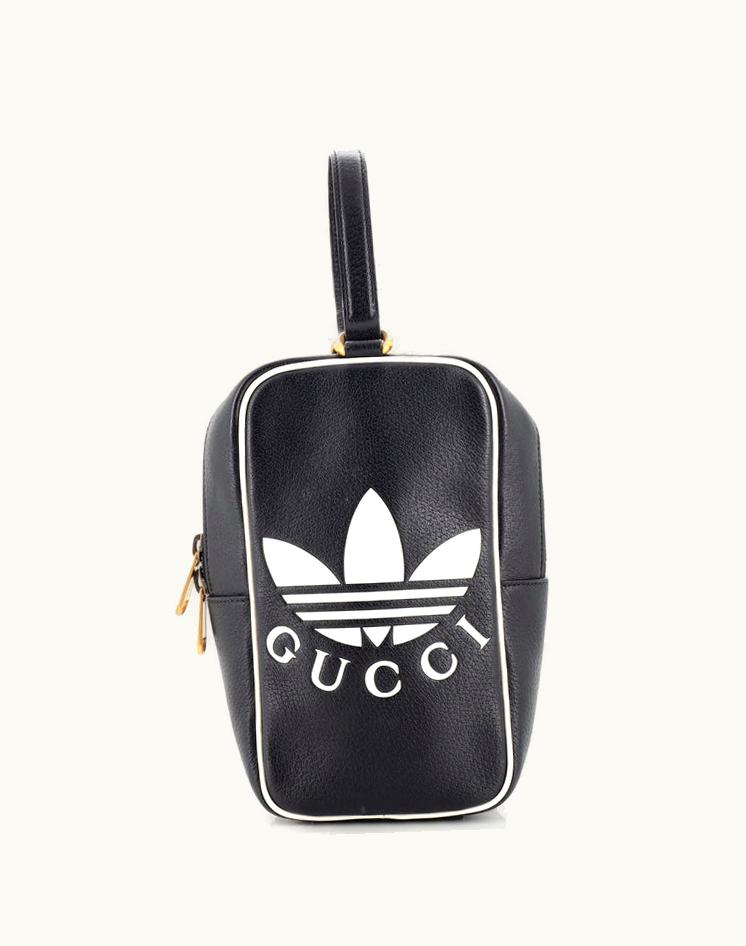 Gucci Gucci X Adidas Top Handle Bag Leather Mini
