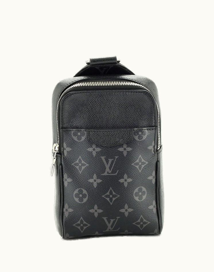 Louis Vuitton Louis Vuitton Outdoor Slingbag Monogram Taigarama Black